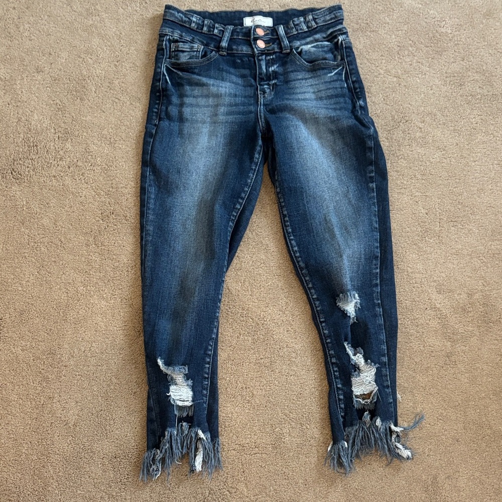 Kancan Distressed Blue Women's Jeans